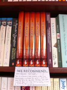 The Chase on the shelves of Blackwell's Bookshop, Oxford